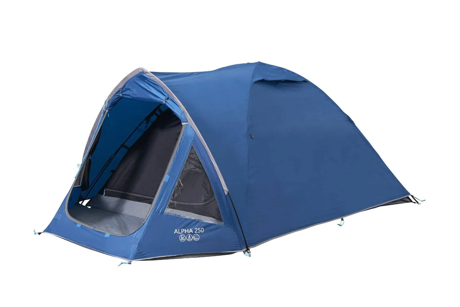 2 Person Camping & Hiking Tent - Alpha 250 Tent - 3.60kg by Vango