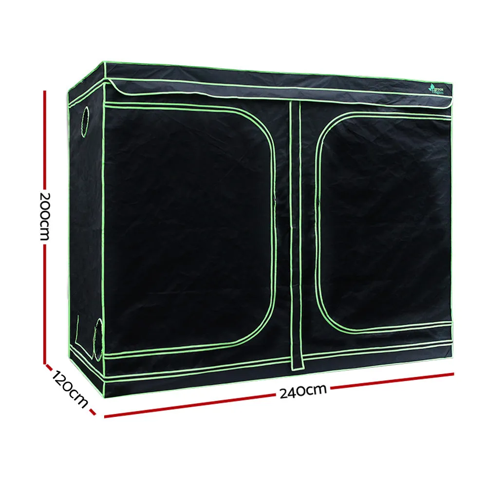 2000W LED Grow Tent Kit, 240x120x200CM, 6" Vent, Greenfingers