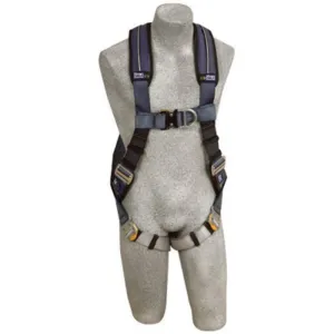 3M DBI-SALA ExoFit XP Full Body/Vest Style Harness With Back And Front D-Ring, Quick Connect Chest And Leg Strap Buckle, Loops For Body Belt And Removable Comfort Padding