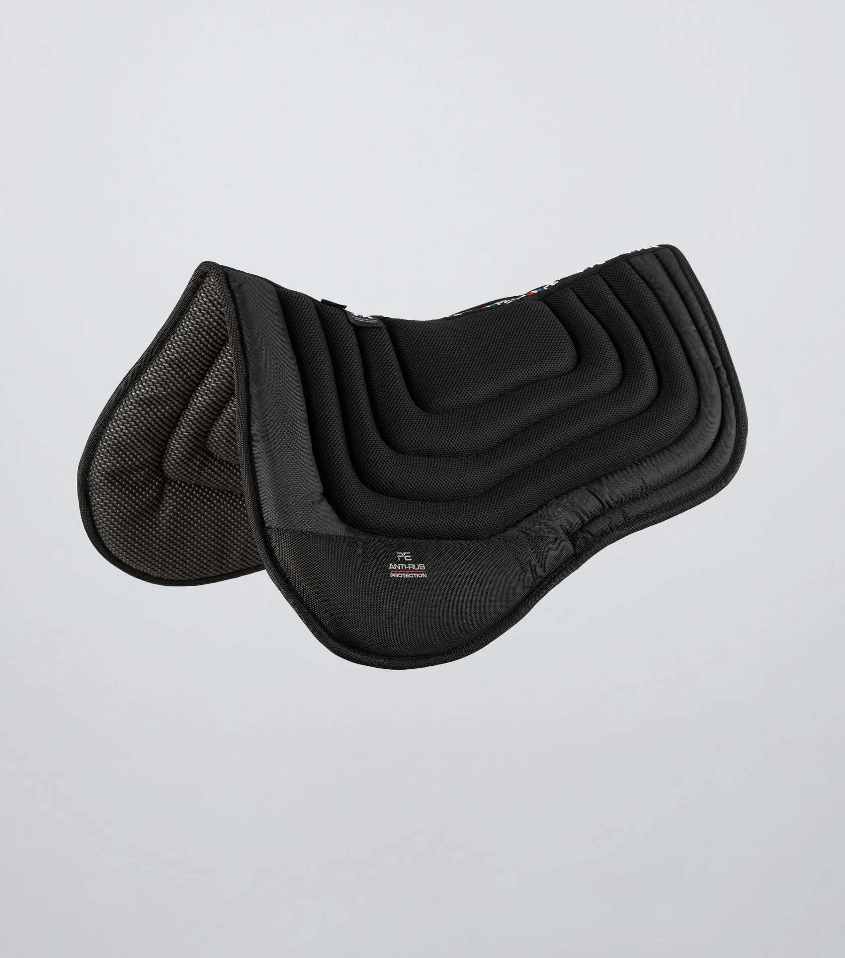 Anti-Slip Airflow Shockproof Racing/ Training Saddle Pad Black