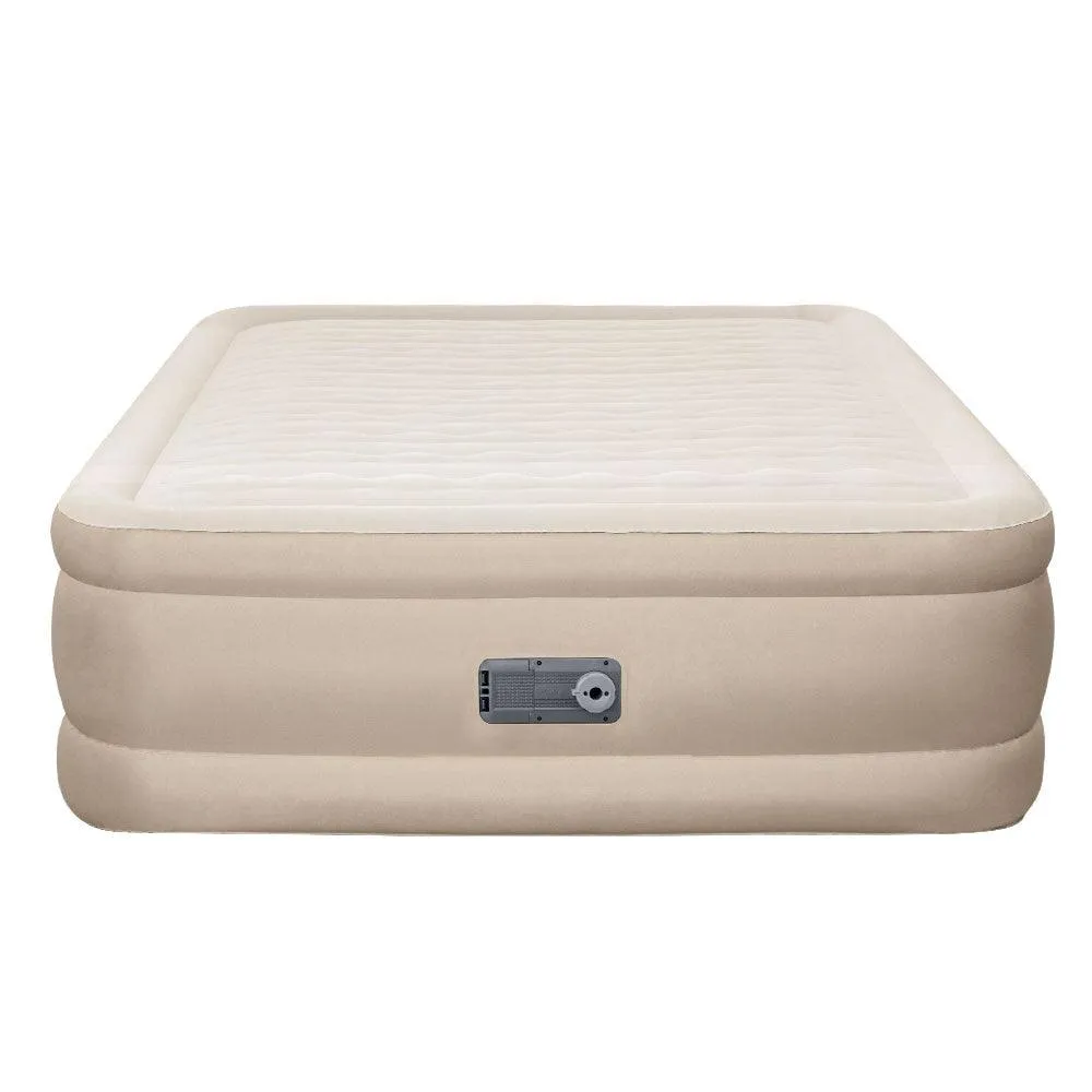 Bestway Air Bed Queen Size Mattress Camping Beds Inflatable Built-in Pump