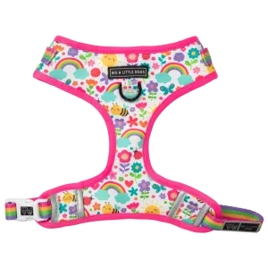 Big & Little Dogs Follow The Rainbow Adjustable Harness