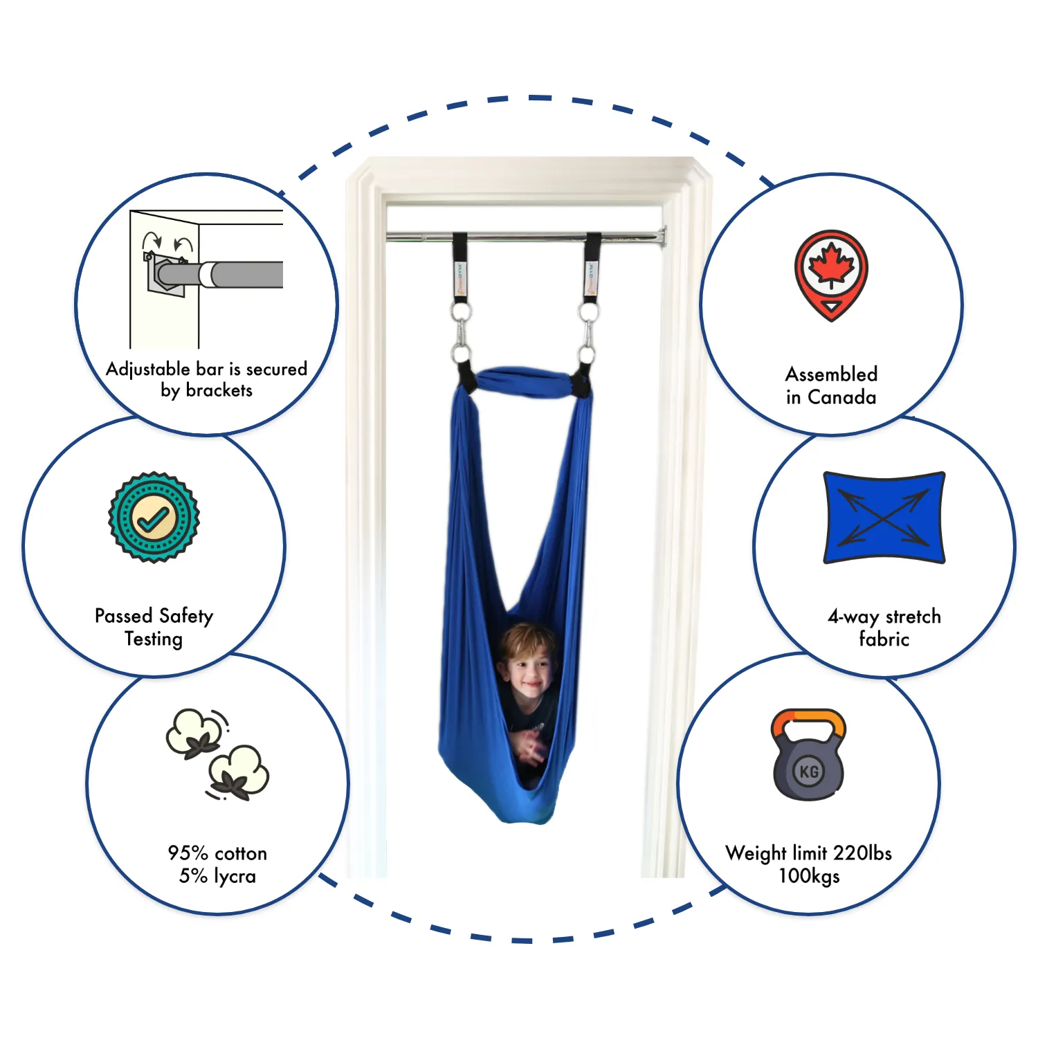 Doorway Kit: Combo, Classic Swing and Sensory Swing