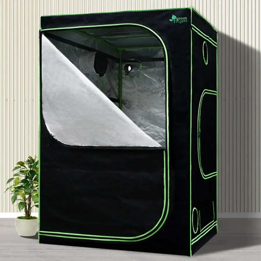 Green Fingers Grow Tent 2000W LED Grow Light 150X150X200cm Mylar 4" Ventilation