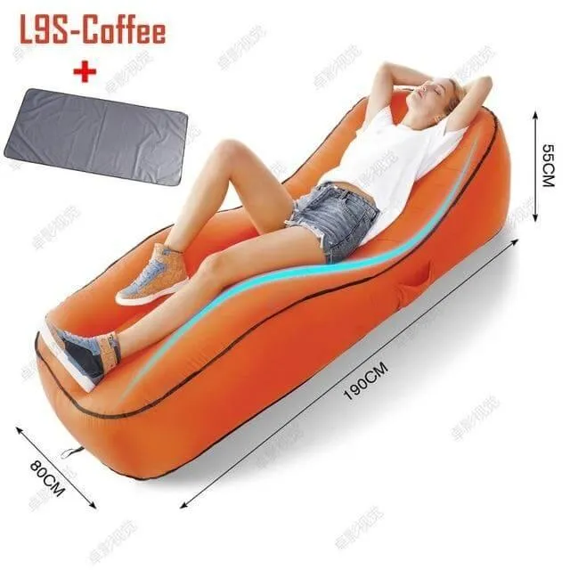 Outdoor Inflatable Sleeping Sofa Bag