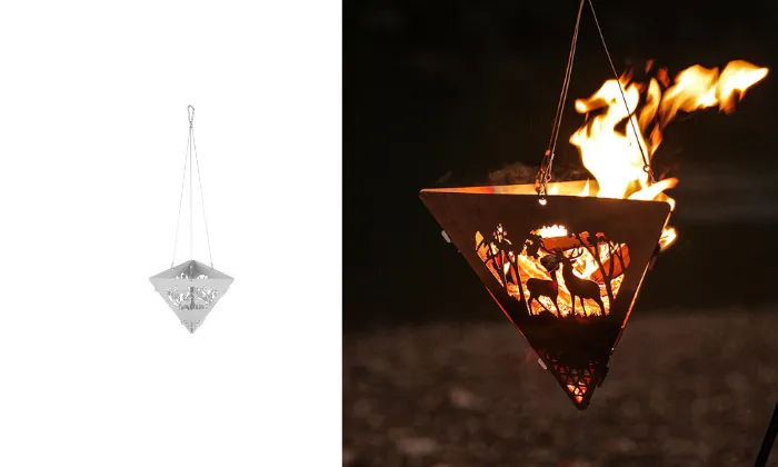 Outdoor Triangle Bonfire Stove