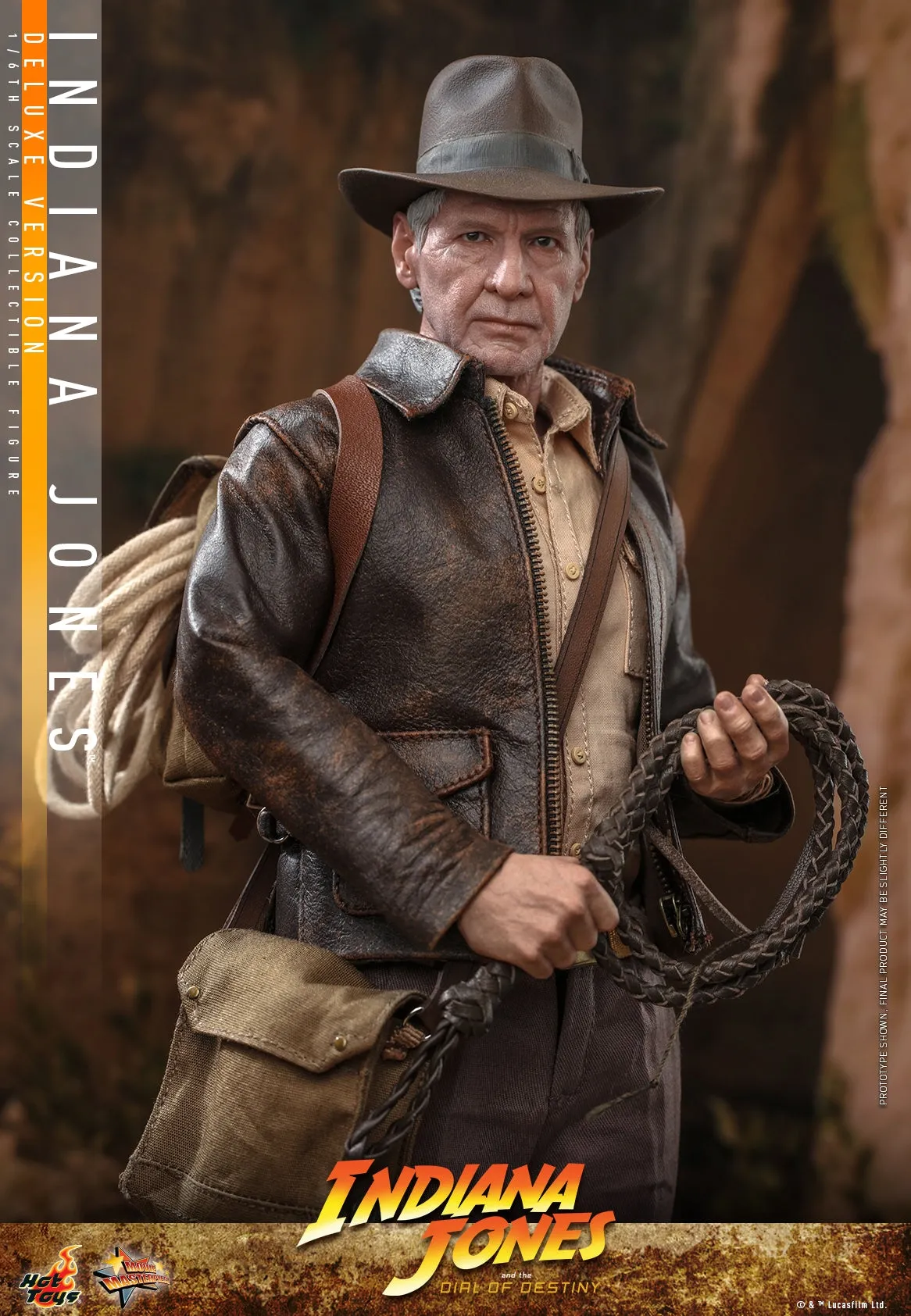 [Pre-Order] Hot Toys - MMS717 - Indiana Jones and the Dial of Destiny - 1/6th scale Indiana Jones Figure (Deluxe Version)