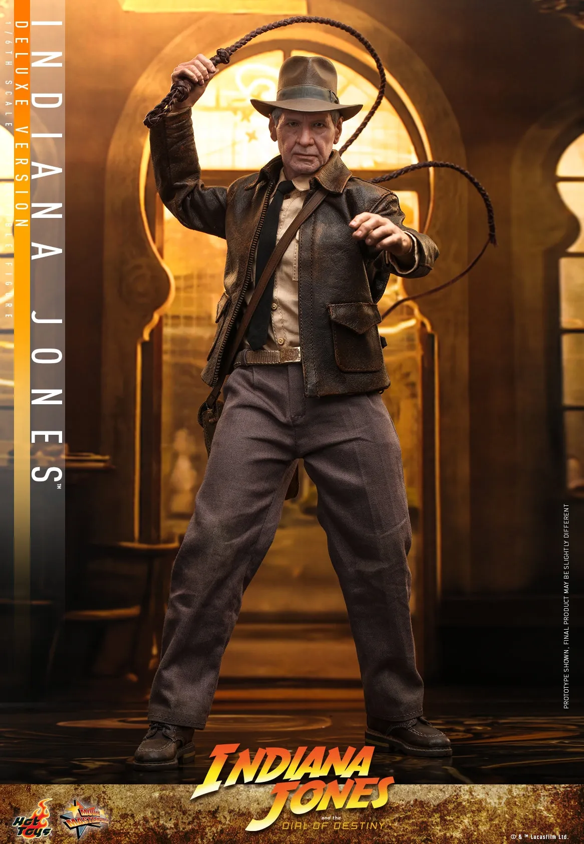 [Pre-Order] Hot Toys - MMS717 - Indiana Jones and the Dial of Destiny - 1/6th scale Indiana Jones Figure (Deluxe Version)