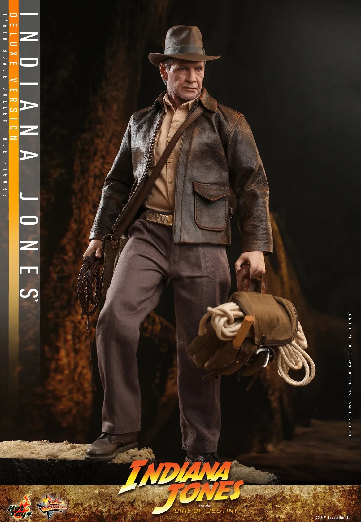 [Pre-Order] Hot Toys - MMS717 - Indiana Jones and the Dial of Destiny - 1/6th scale Indiana Jones Figure (Deluxe Version)