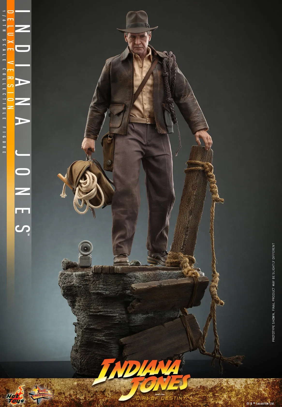 [Pre-Order] Hot Toys - MMS717 - Indiana Jones and the Dial of Destiny - 1/6th scale Indiana Jones Figure (Deluxe Version)