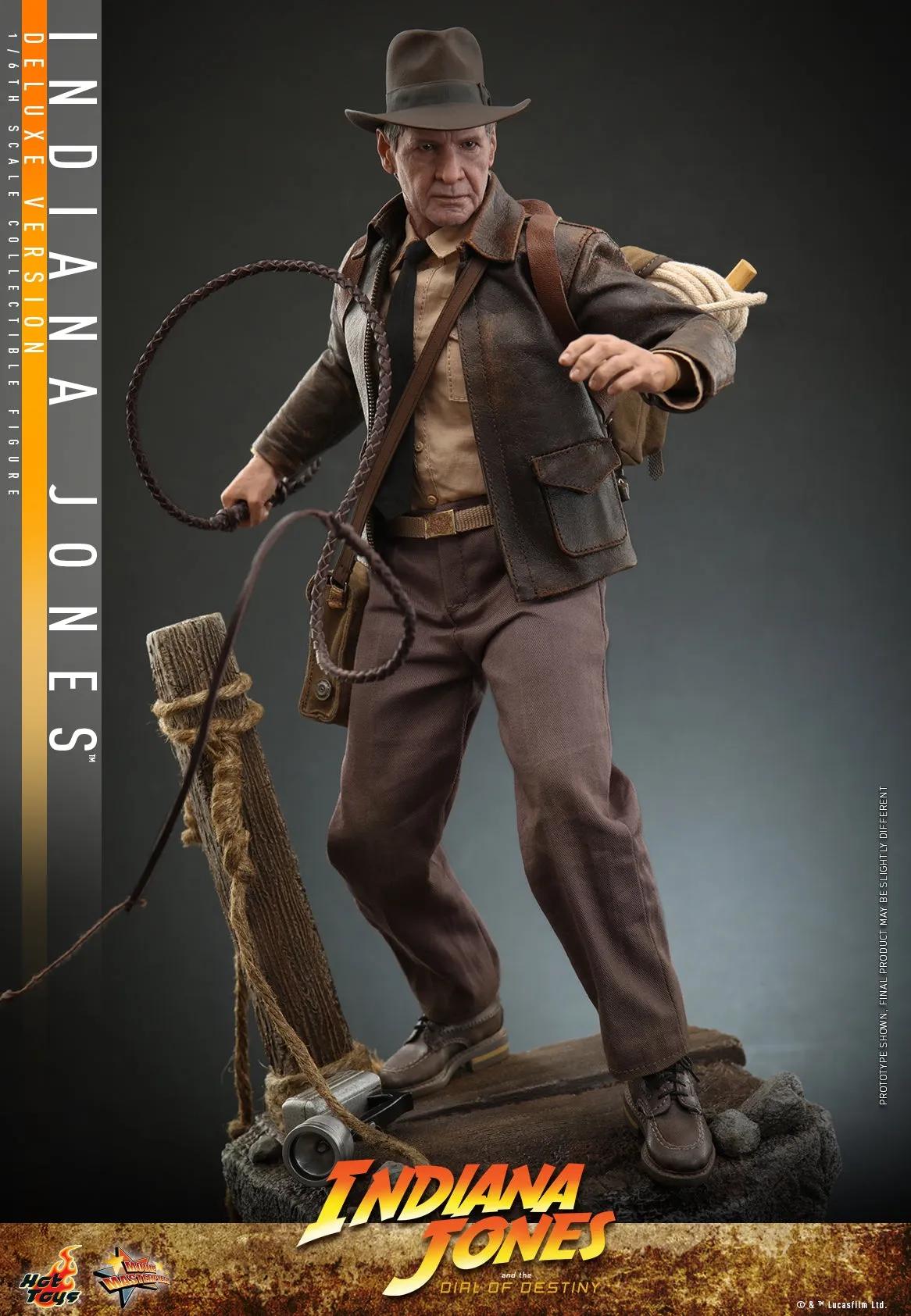 [Pre-Order] Hot Toys - MMS717 - Indiana Jones and the Dial of Destiny - 1/6th scale Indiana Jones Figure (Deluxe Version)