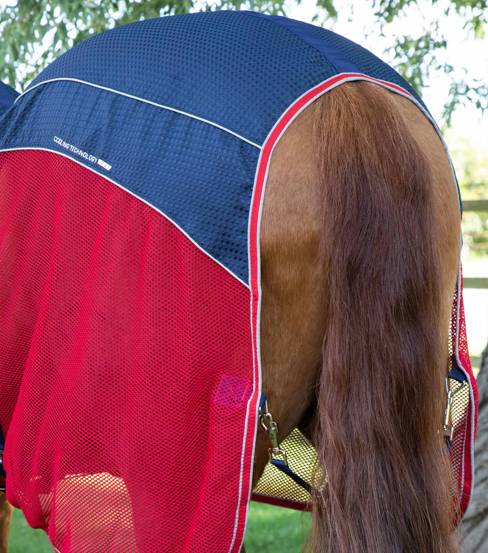 Premier Equine Sports Cooler Rug Navy