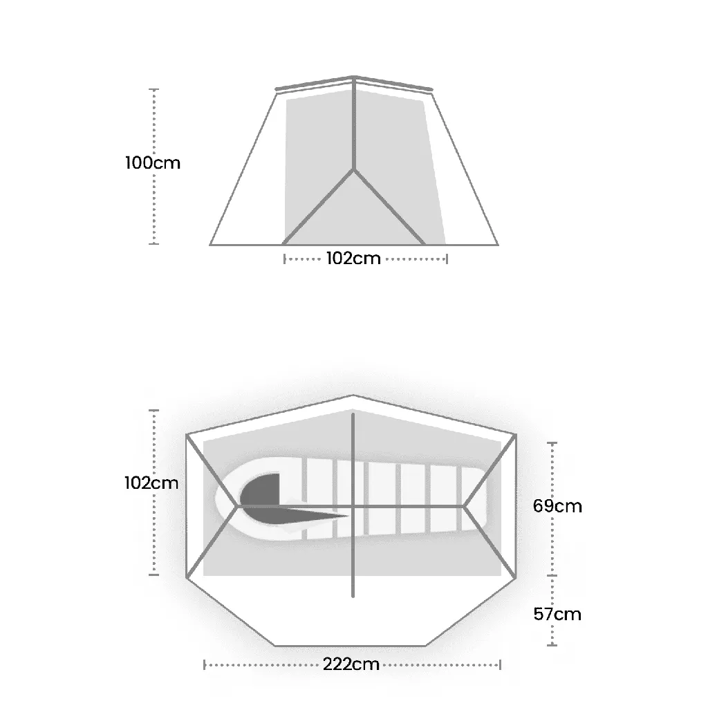 WILD COUNTRY PANACEA 1TF TENT